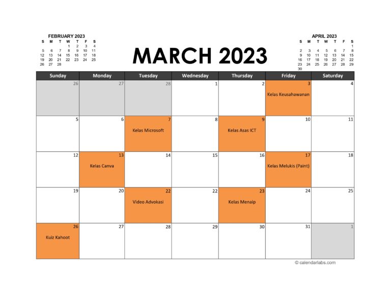MARCH